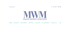 Desktop Screenshot of mainewomenmagazine.com